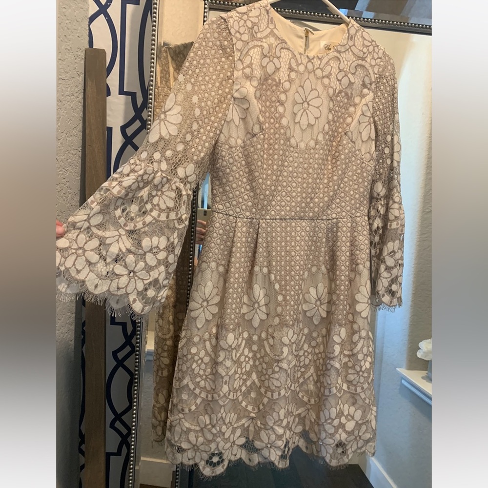Darling Eliza J bell sleeve dress- Size 4, NWT